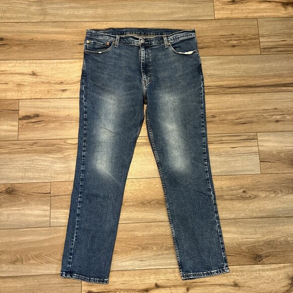 Men's Levis 511 Slim Fit Stretch Denim Jeans Size 40x32 Blue Modern Red Tab - Picture 1 of 13